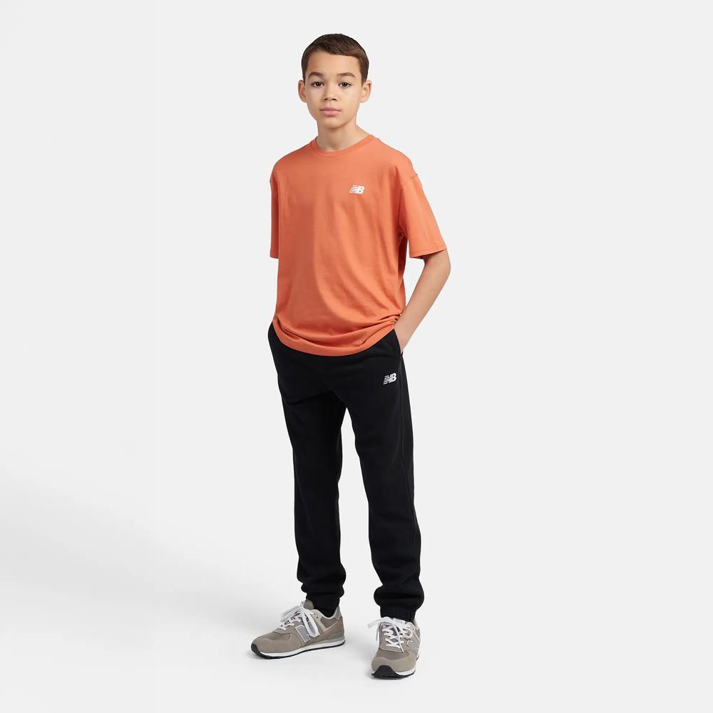 Spodnie dziecięce New Balance LAKB0060BK - czarne