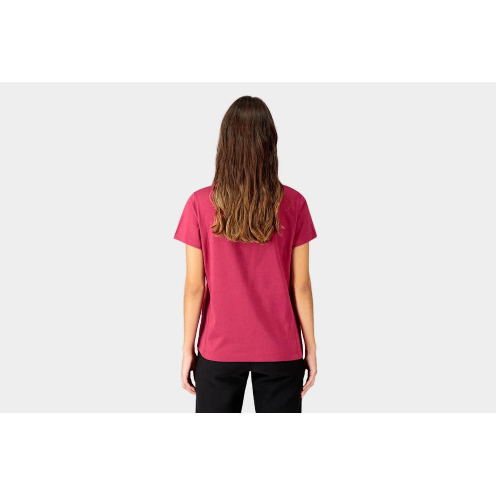 Koszulka Champion Big Logo Crew Neck 114128-RS510 - różowa