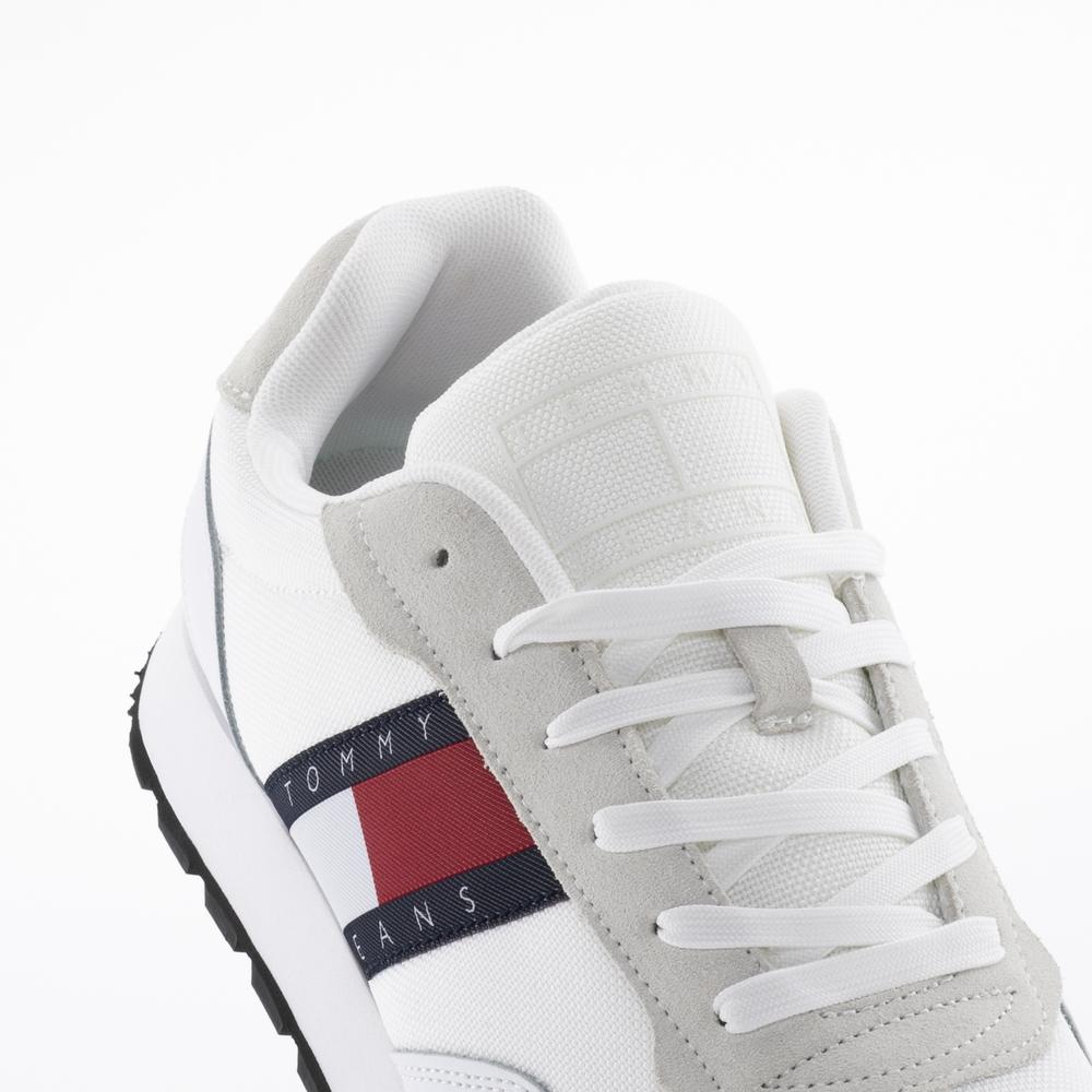 Buty Tommy Jeans Retro Runner EM0EM01081-YBR - białe