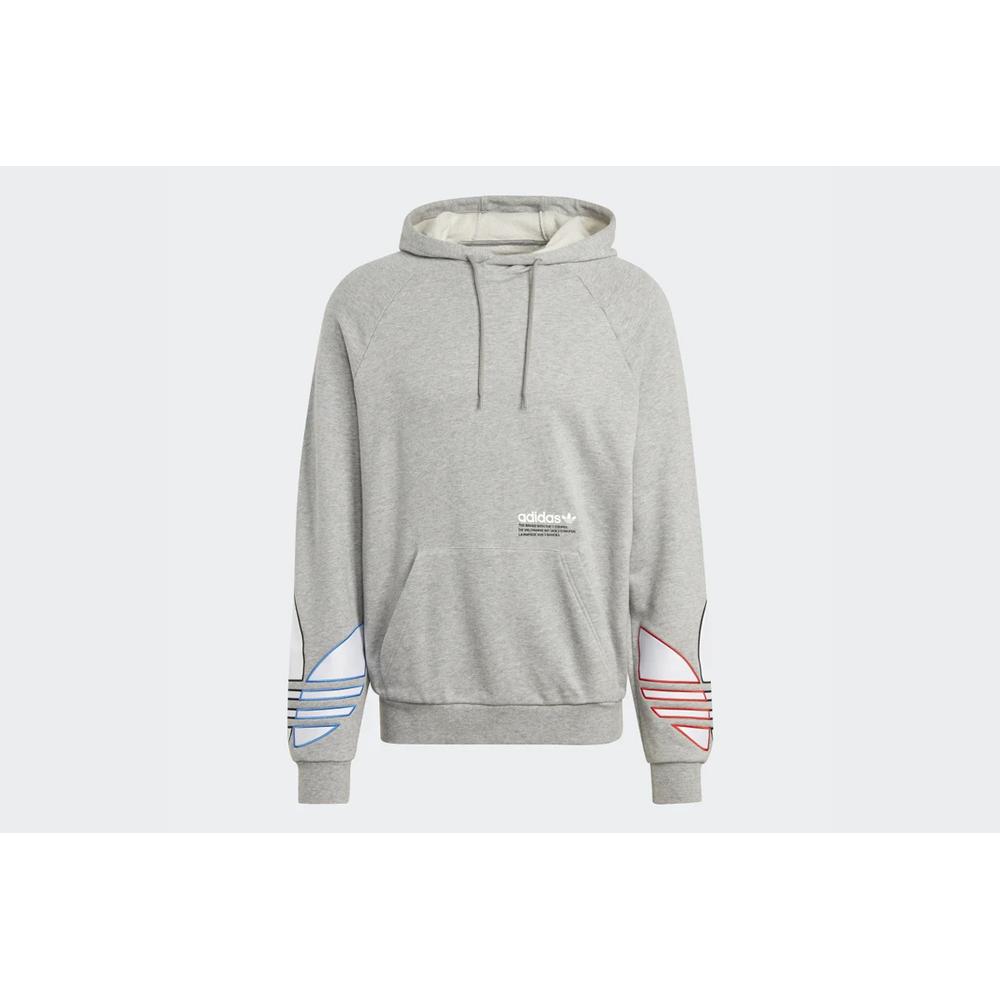 adidas Adicolor Tricolor Trefoil Hoodie > GN3571