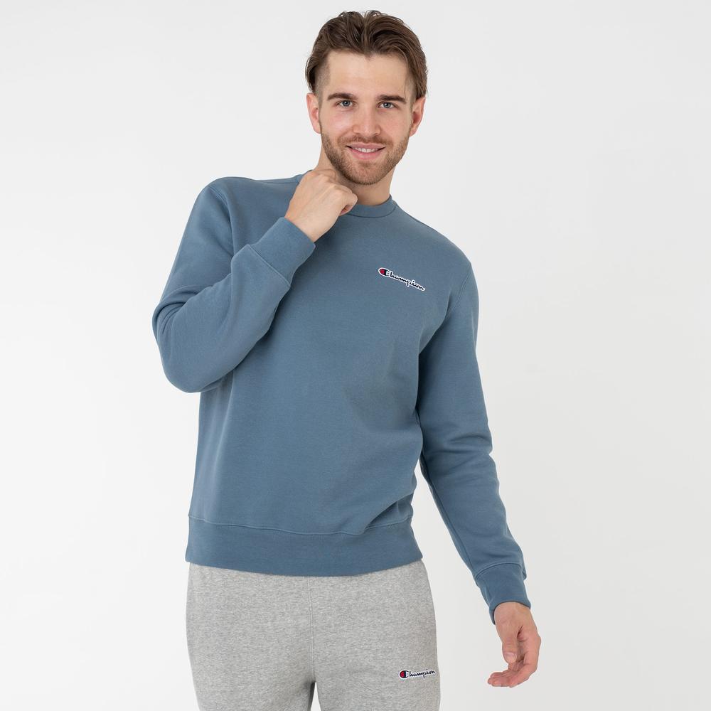 Bluza Champion Crewneck Sweatshirt 217863-BS146 - niebieska