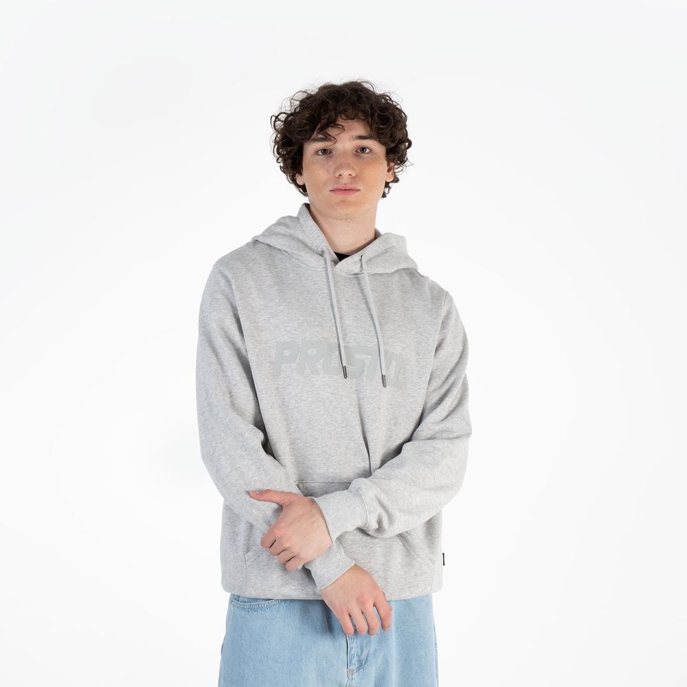 Bluza Prosto Klasyk Hoodie Matched KL251MSWE2041 - szara