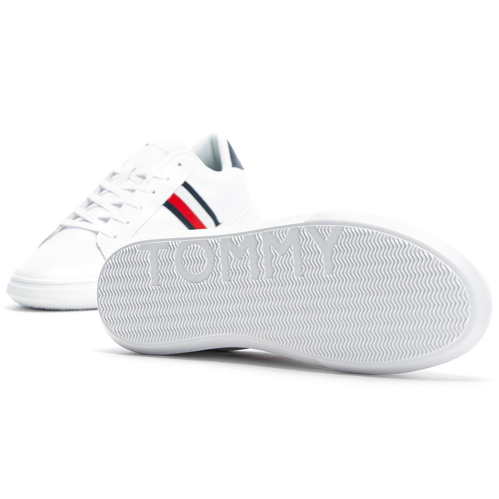 TOMMY HILFIGER ESSENTIAL LEATHER CUPSOLE > FM0FM02388-901
