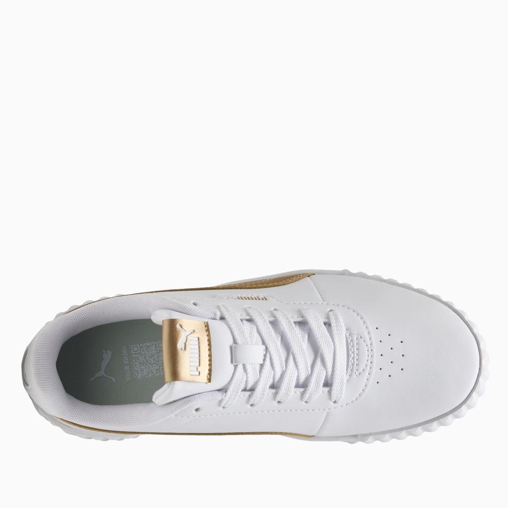 Buty damskie Puma Carina 3.0 Metallic Glam 40825501 - białe