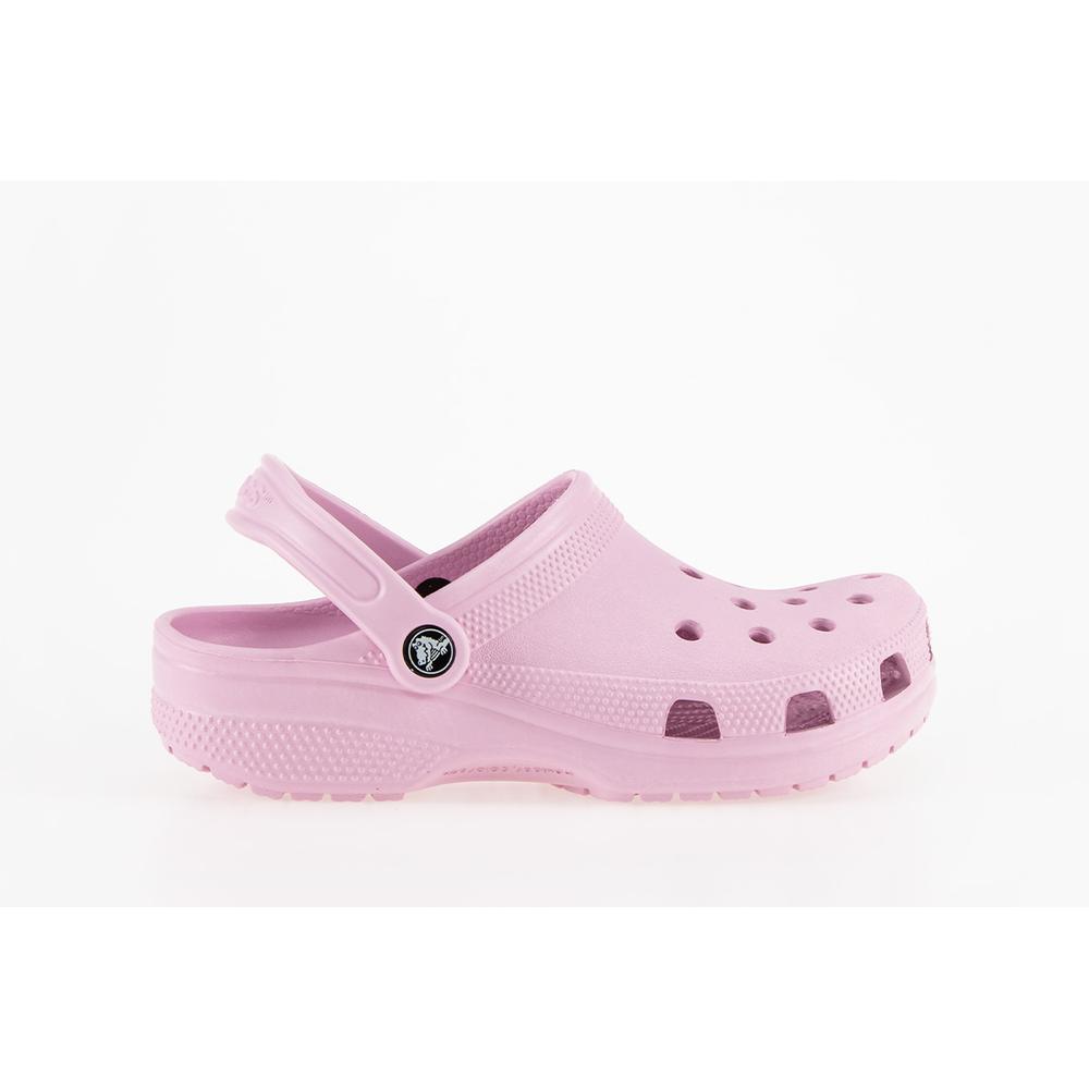 Klapki Crocs Classic Clog 206991-6GD - różowe
