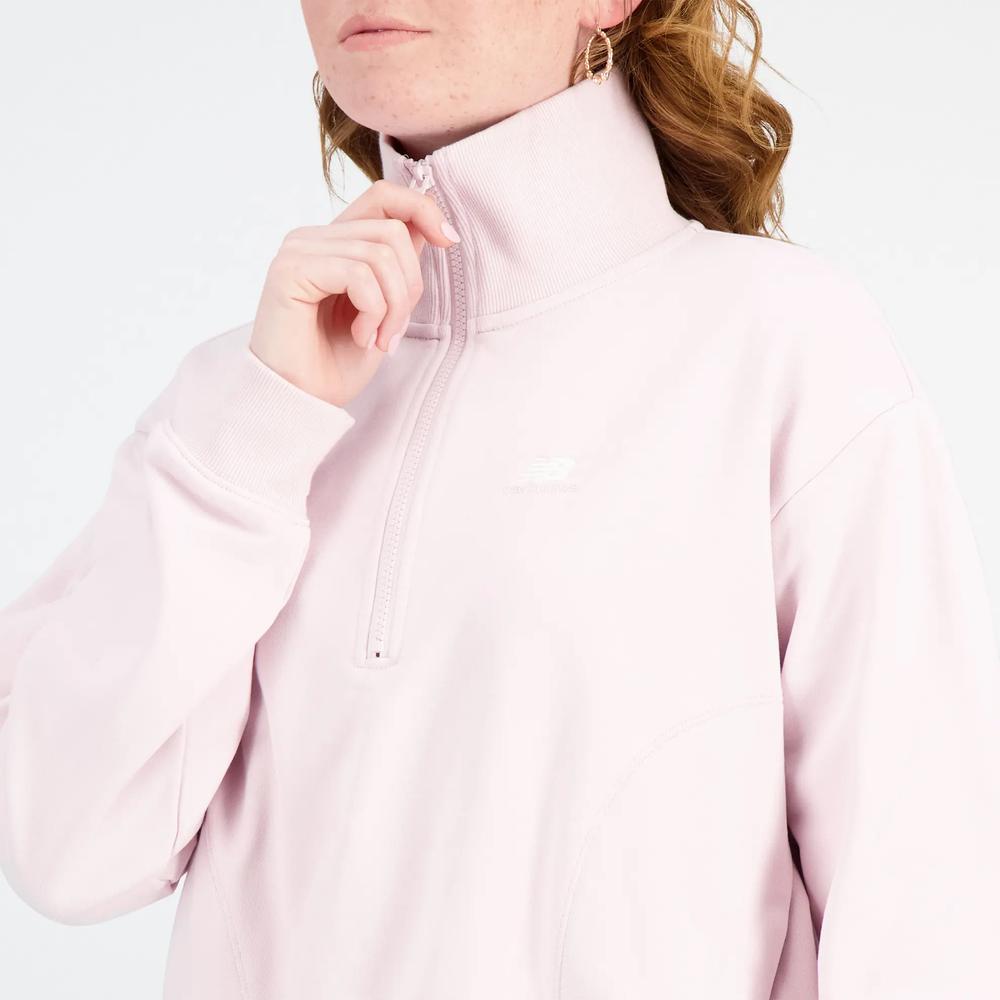 Bluza New Balance WT31501SOI - różowa