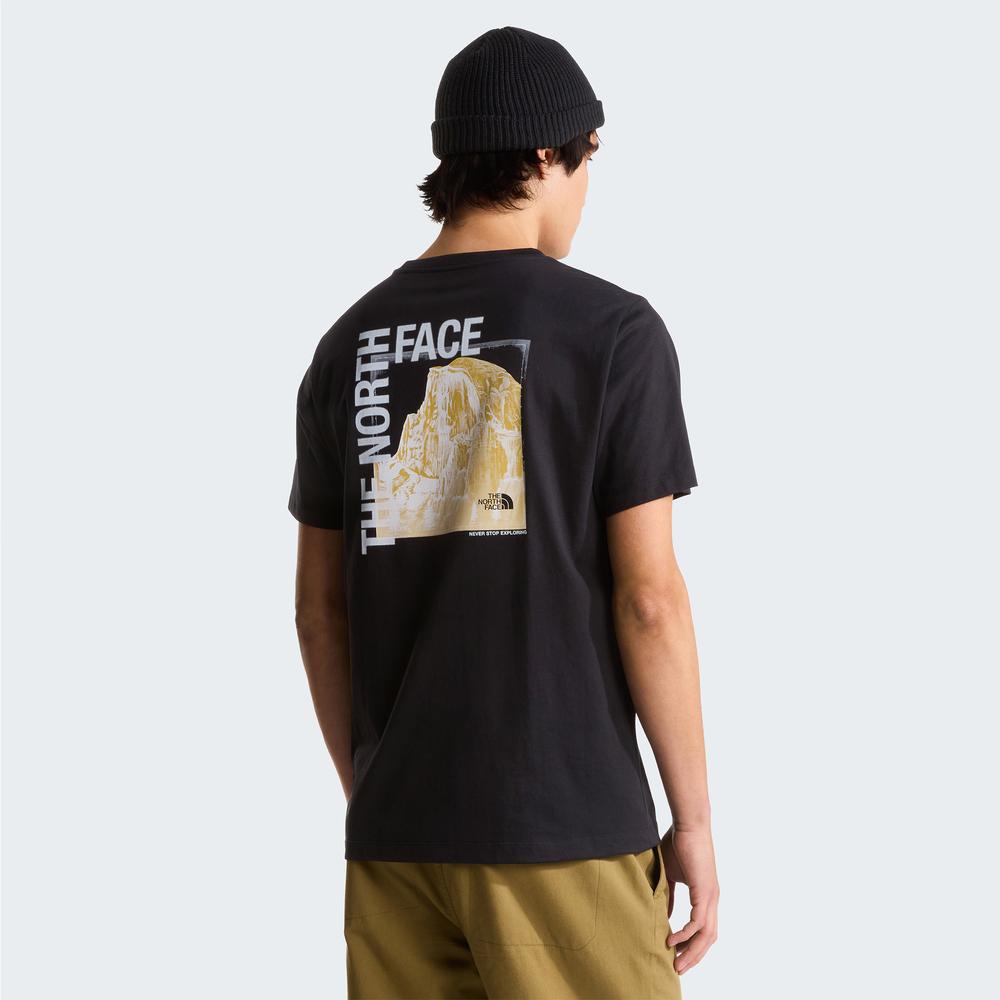 Koszulka męska The North Face Half Dome Photo 0A8GV0JK31 - czarna