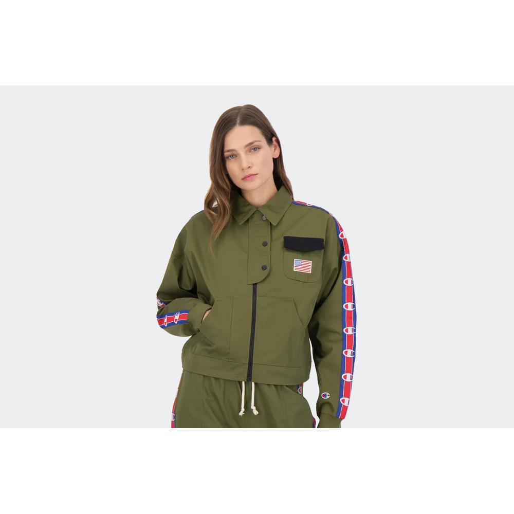 CHAMPION LOGO TAPE UTILITY JACKET > 112326-GS554