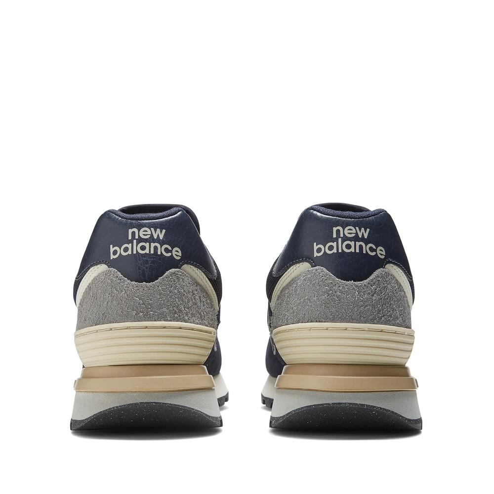 Buty New Balance U574LGBN - granatowe