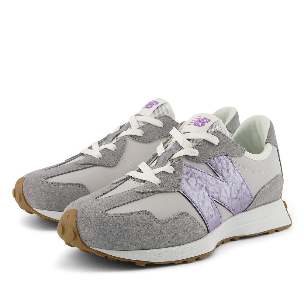 Buty młodzieżowe New Balance G32771W - szare