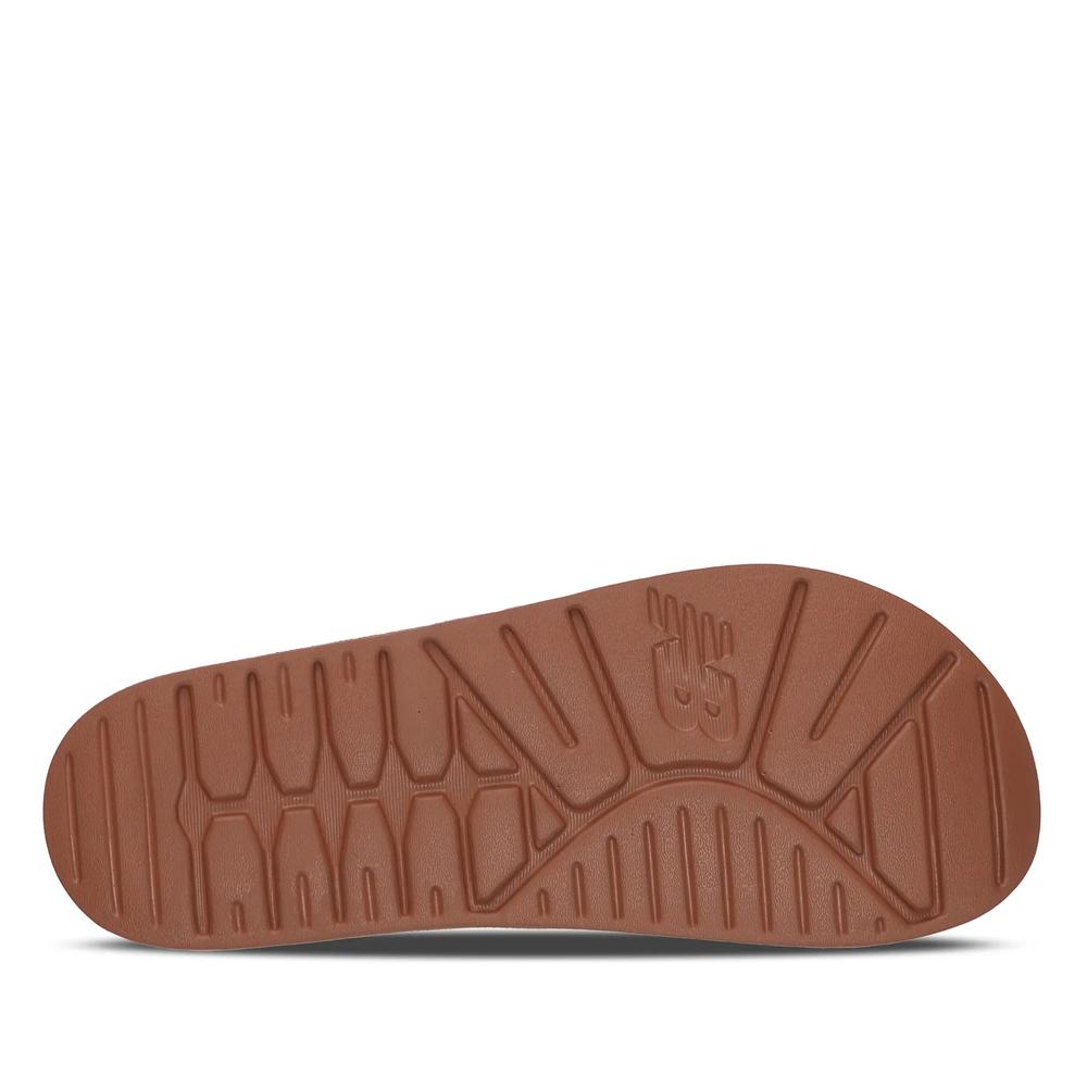 Klapki New Balance SMF200L3 - brązowe