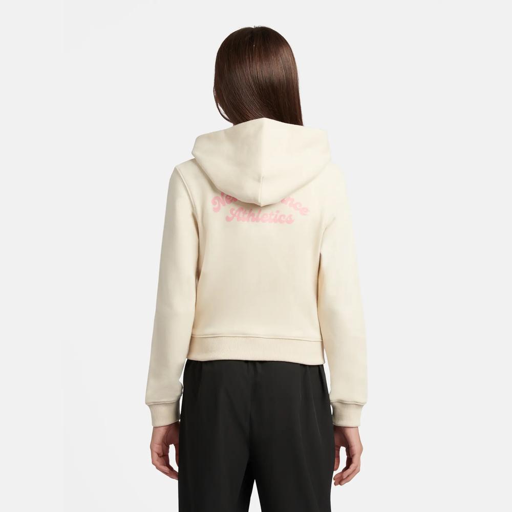 Bluza dziecięca New Balance YT61P93CLIN - beżowa