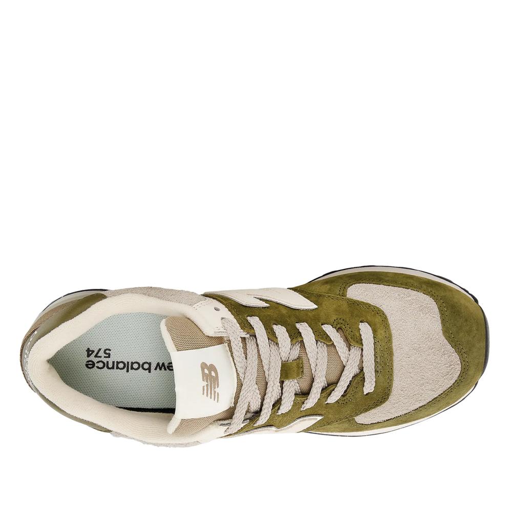 Buty unisex New Balance U574BWS - zielone