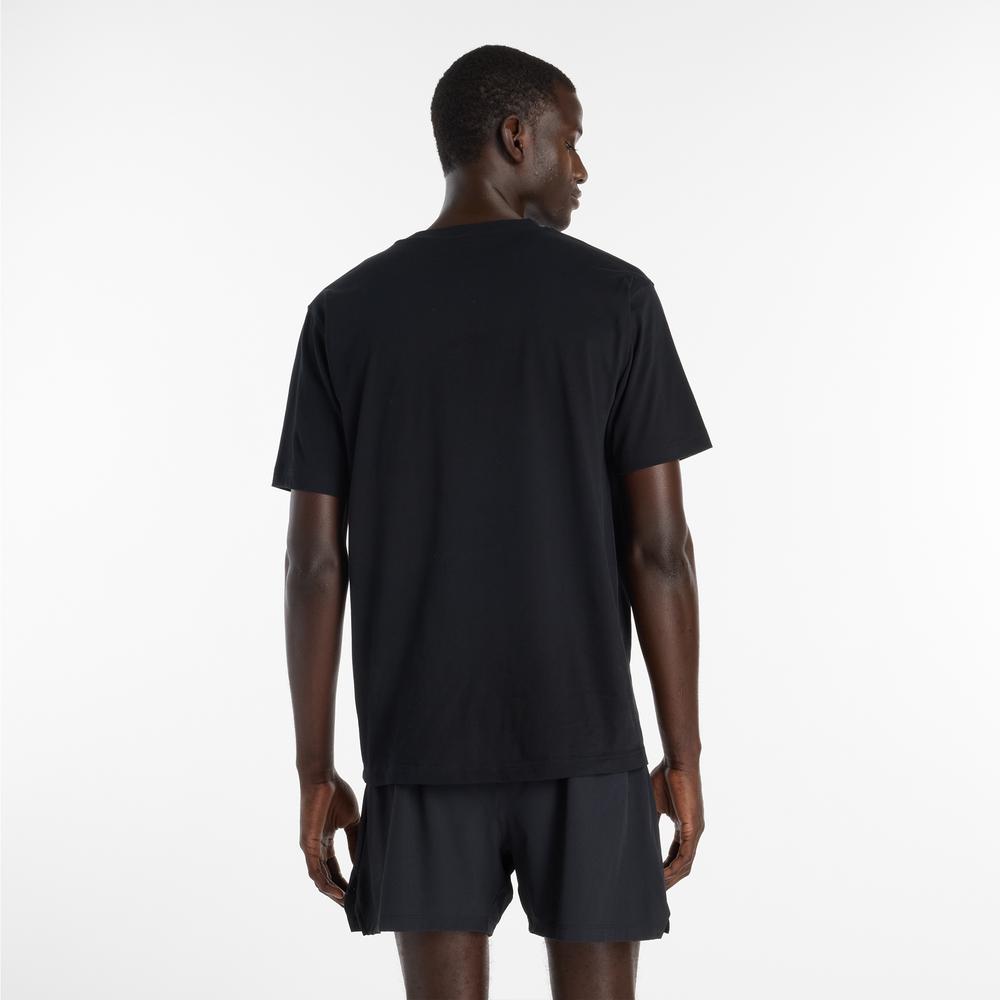 Koszulka męska New Balance Vortex Performance MT6164W1BK - czarna