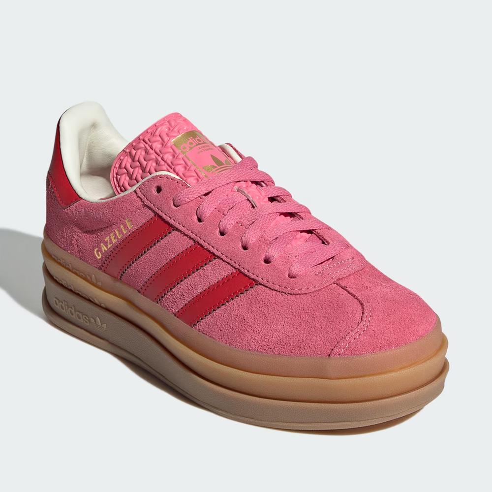 Buty adidas Originals Gazelle Bold J JQ7407 - różowe