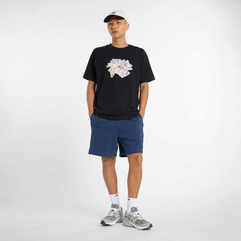 Koszulka męska New Balance MT53905BK - czarna