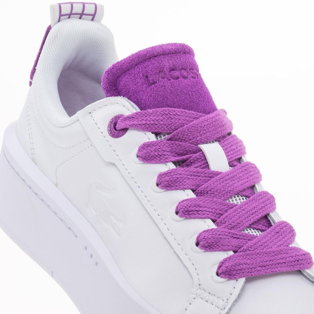 Buty Lacoste Carnaby Plat 123 1 SFA 745SFA0040-Z54 - białe