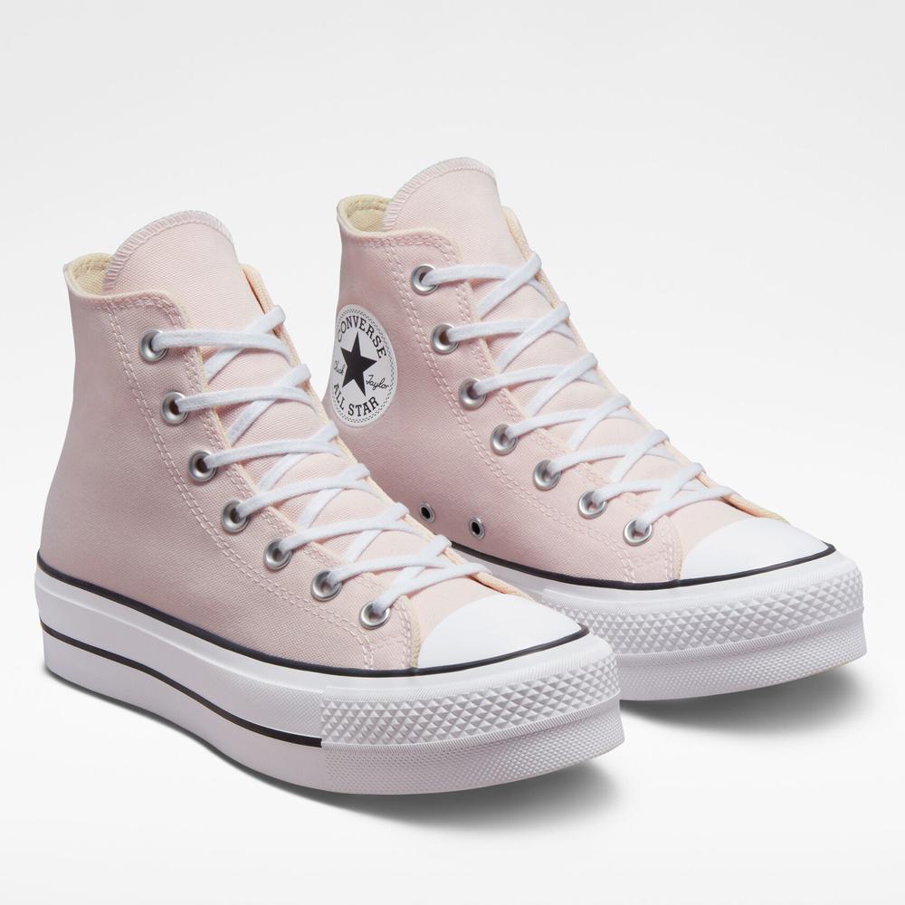 Buty Converse Chuck Taylor All Star Lift Platform Canvas A05135C - różowe