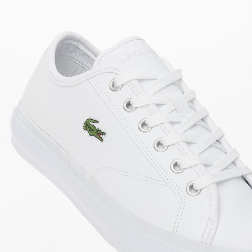 Buty Lacoste Backcourt 224 2 CUJ 748CUJ0001-21G - białe