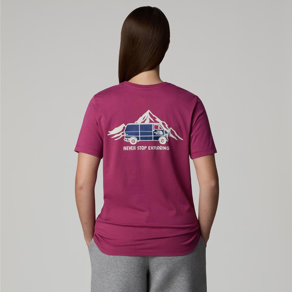 Koszulka The North Face Outdoor Graphic 0A8C226EO1 - różowa