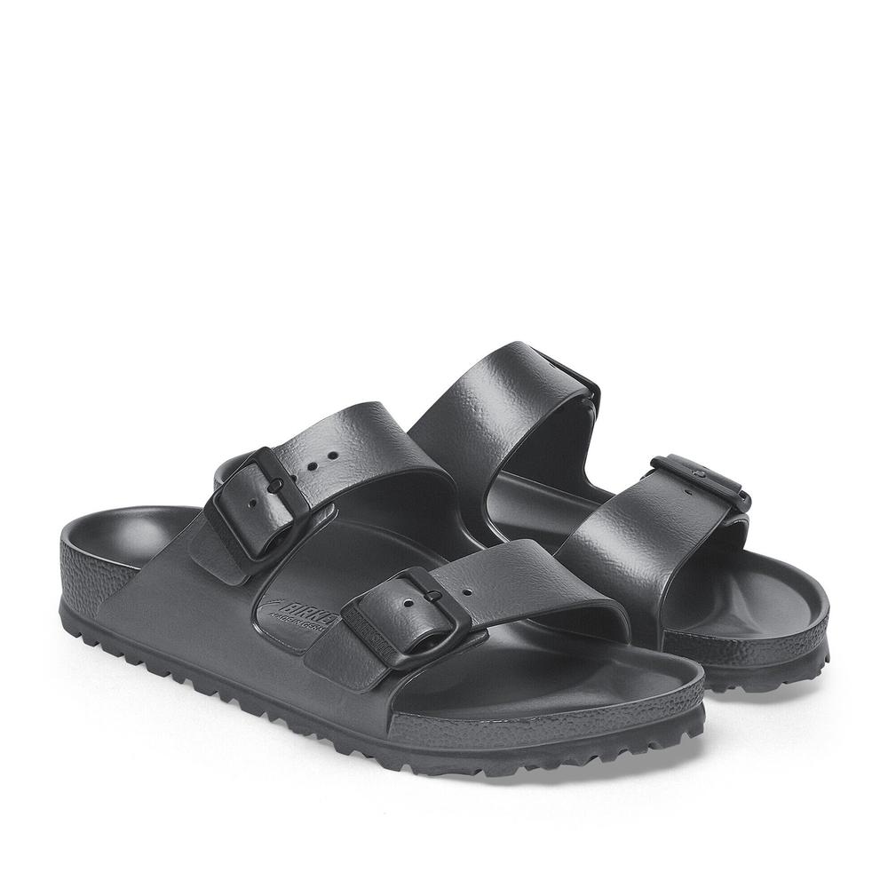 Klapki męskie Birkenstock Arizona Eva 1001497 - szare