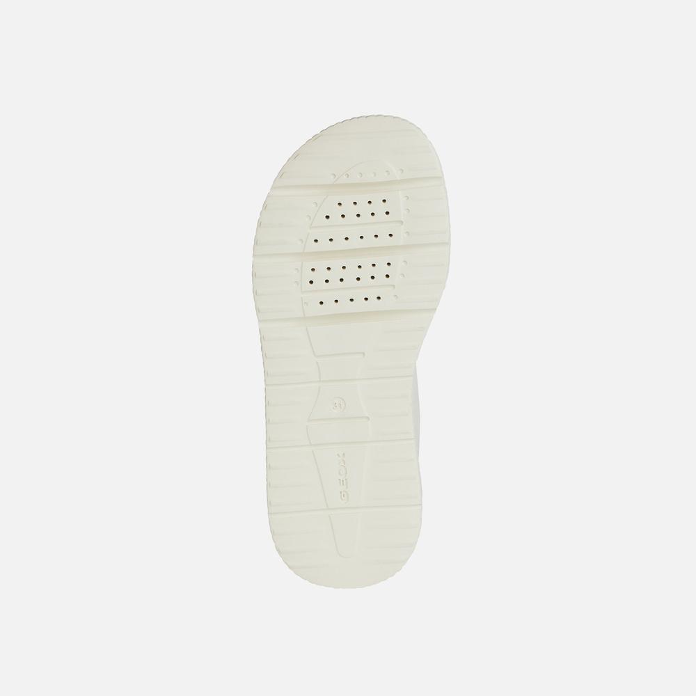 Sandały Geox Kodette Girl J45DBH000BCC1058 - białe
