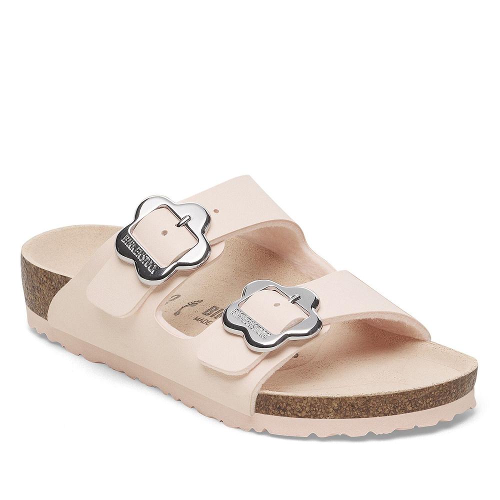 Klapki Birkenstock Arizona Flower Buckle 1029490 - różowe