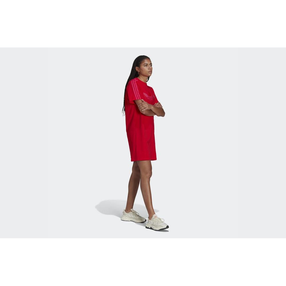 adidas Originals Marimekko Trefoil Print Infill Tee Dress > H20486