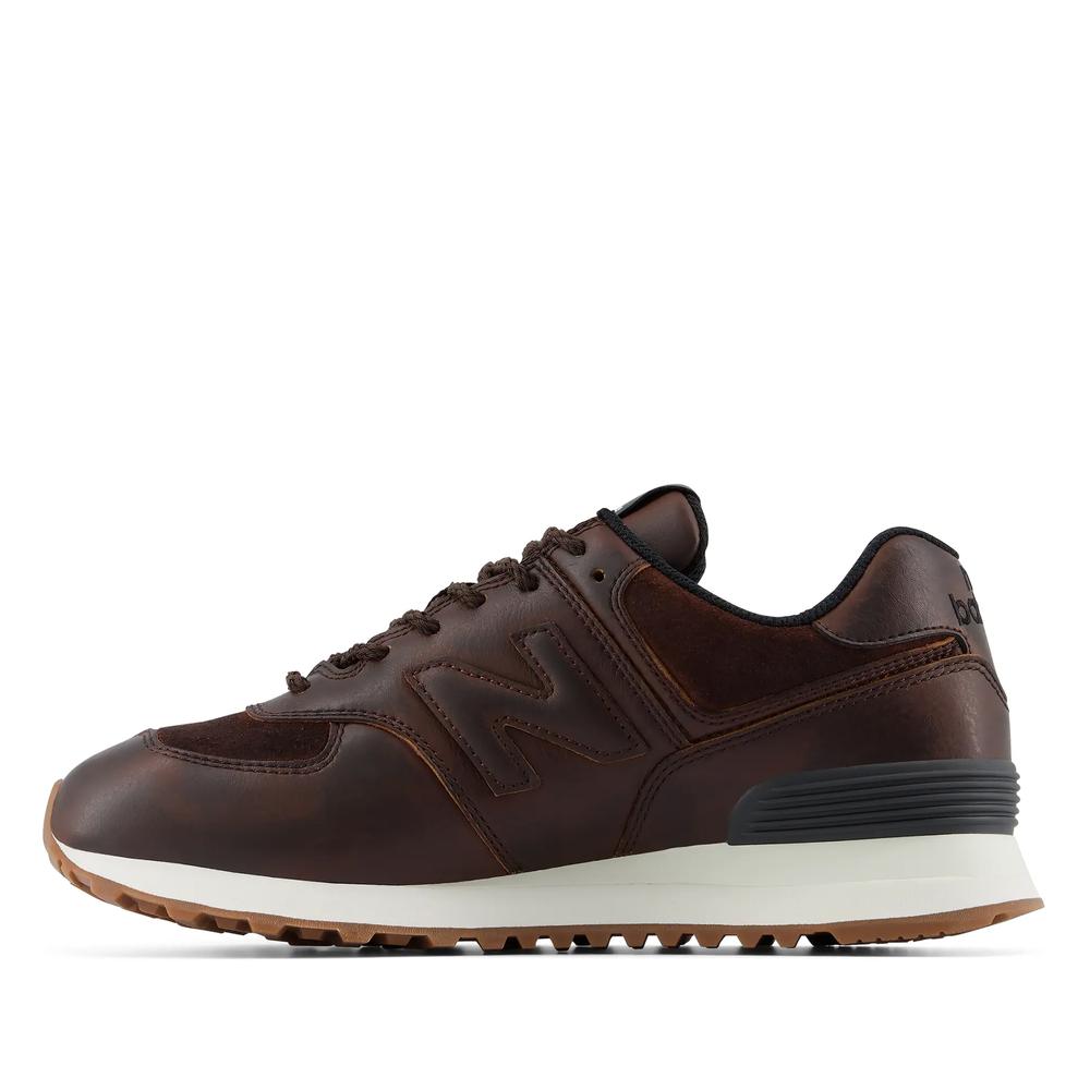 Buty damskie New Balance W574HM - brązowe