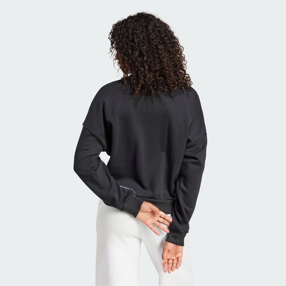 Bluza damska adidas Sportswear Essentials 3-Stripes French Terry JE0016 - czarna