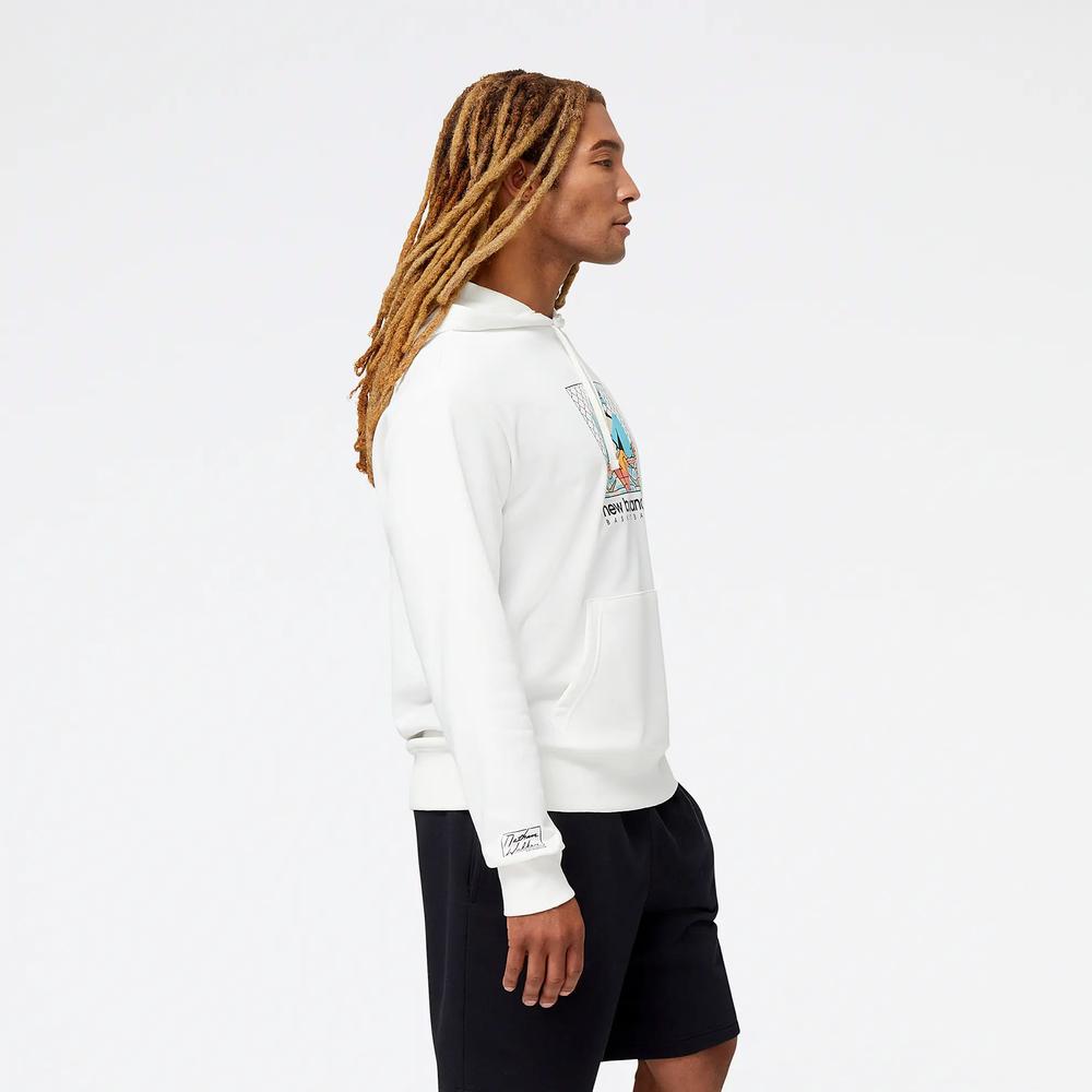 Bluza New Balance MT31588SST - biała