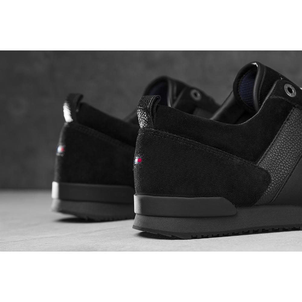 TOMMY HILFIGER ICONIC LEATHER SUEDE > FM0FM00924 990