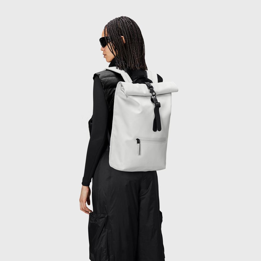 Plecak Rains Rolltop Rucksack 13320-45 - biały