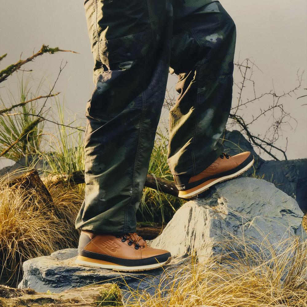 Buty New Balance H754LFT - brązowe