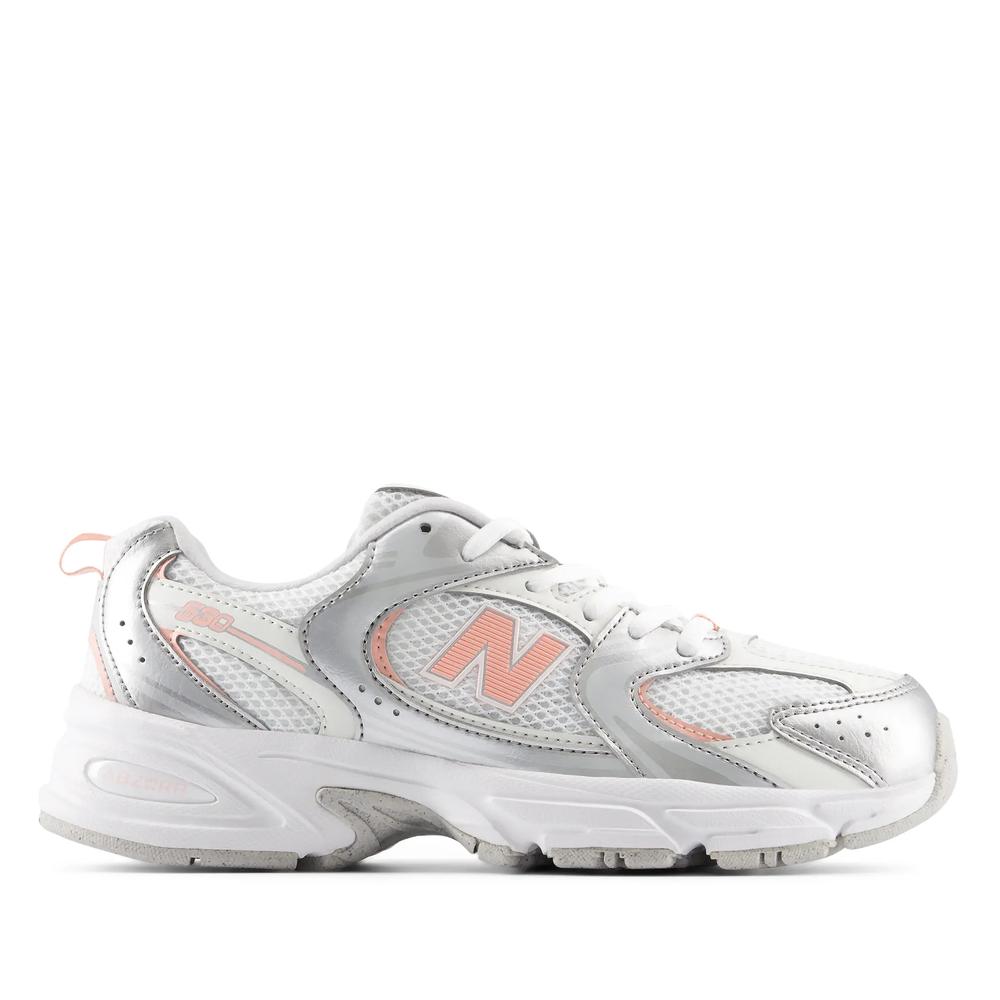 Buty młodzieżowe New Balance G5308SR - srebrne