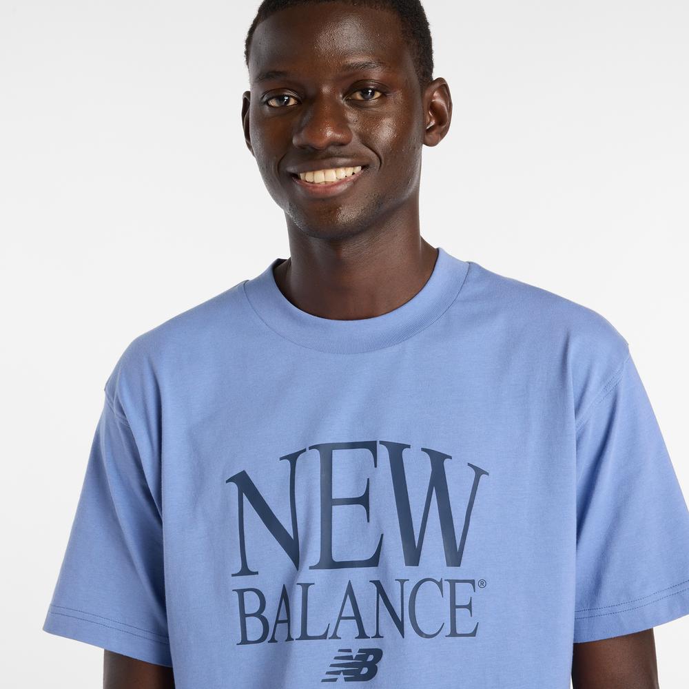 Koszulka męska New Balance MT61X6EQAA3 - niebieska