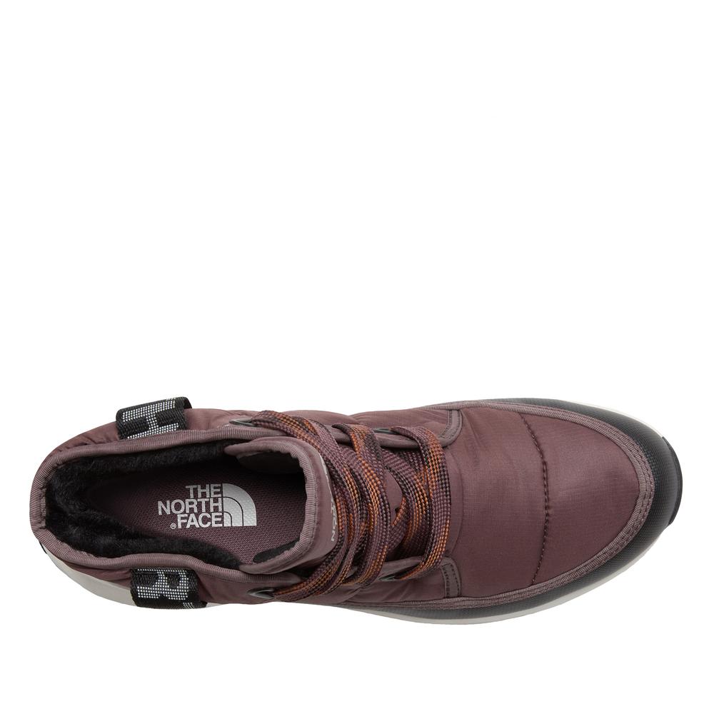 Buty damskie The North Face Thermoball Luxe 0A817WC9R1 - bordowe