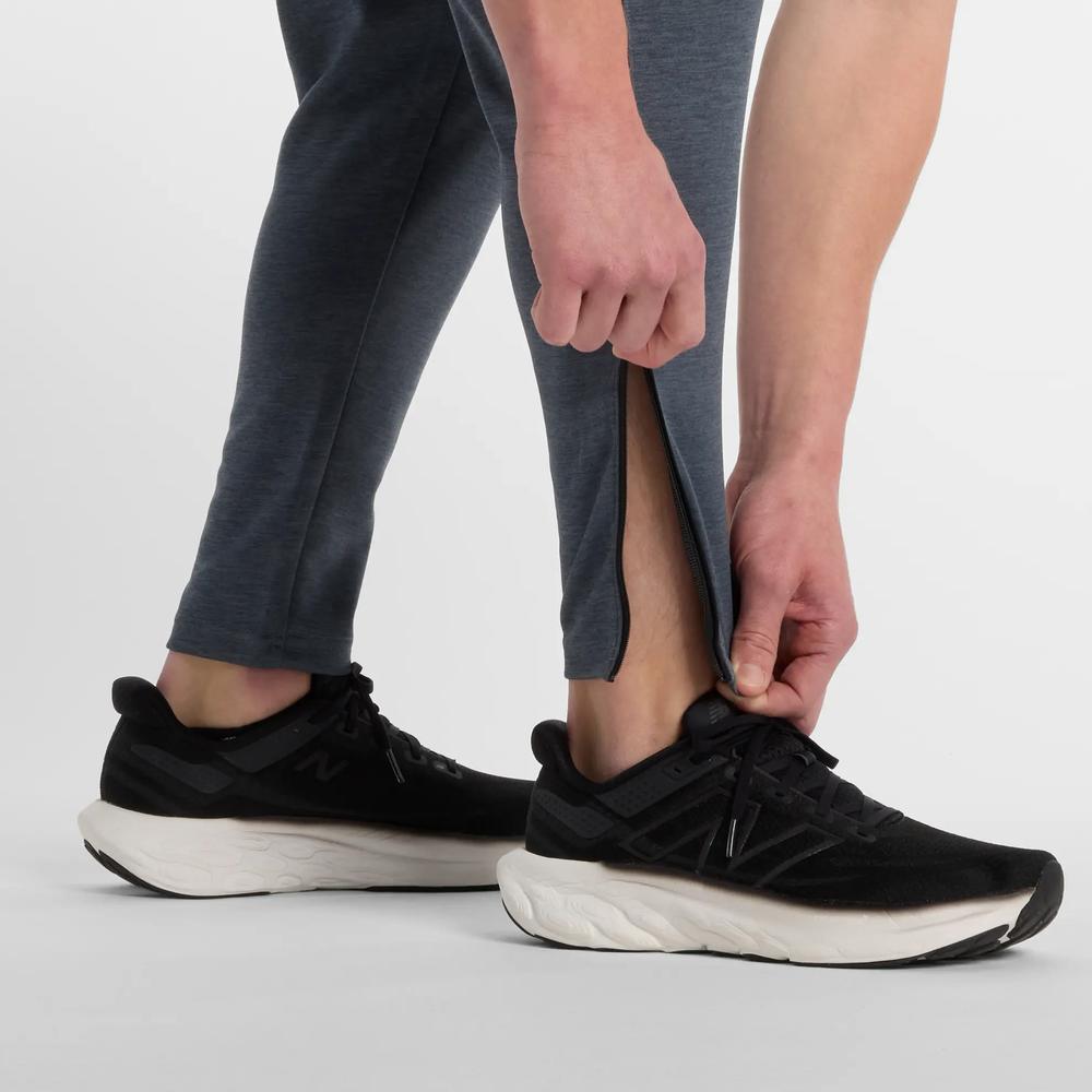 Spodnie męskie New Balance MP51905GT - szare