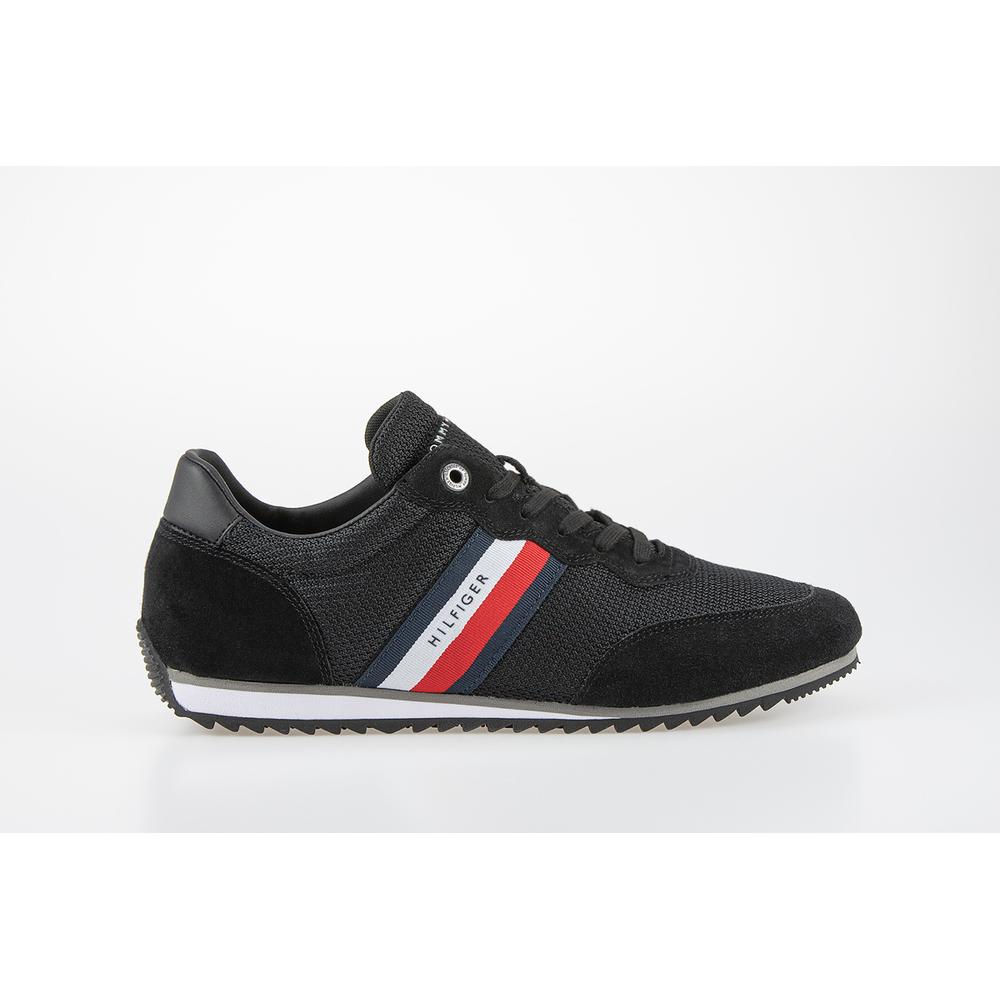 Tommy Hilfiger Essential Mesh Signature Tape Trainers > FM0FM03417-BDS