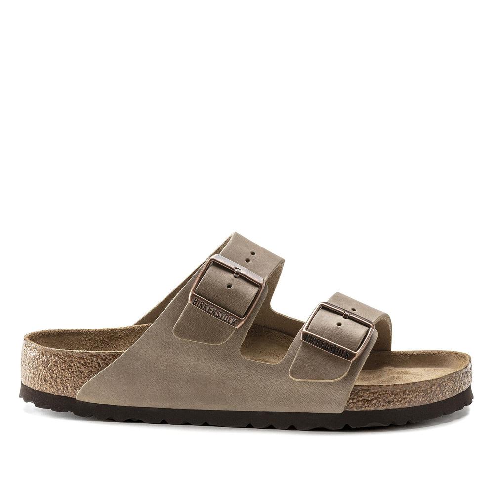 Klapki męskie Birkenstock Arizona 552811 - brązowe