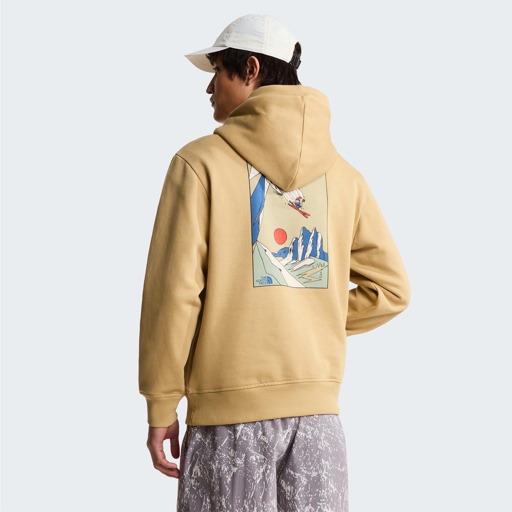 Bluza męska The North Face Mountain Celebration 0A8GB9LK51 - beżowa