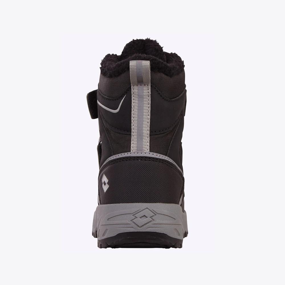 Buty dziecięce Lotto Alstyne Tex 2600490K-1116 - czarne