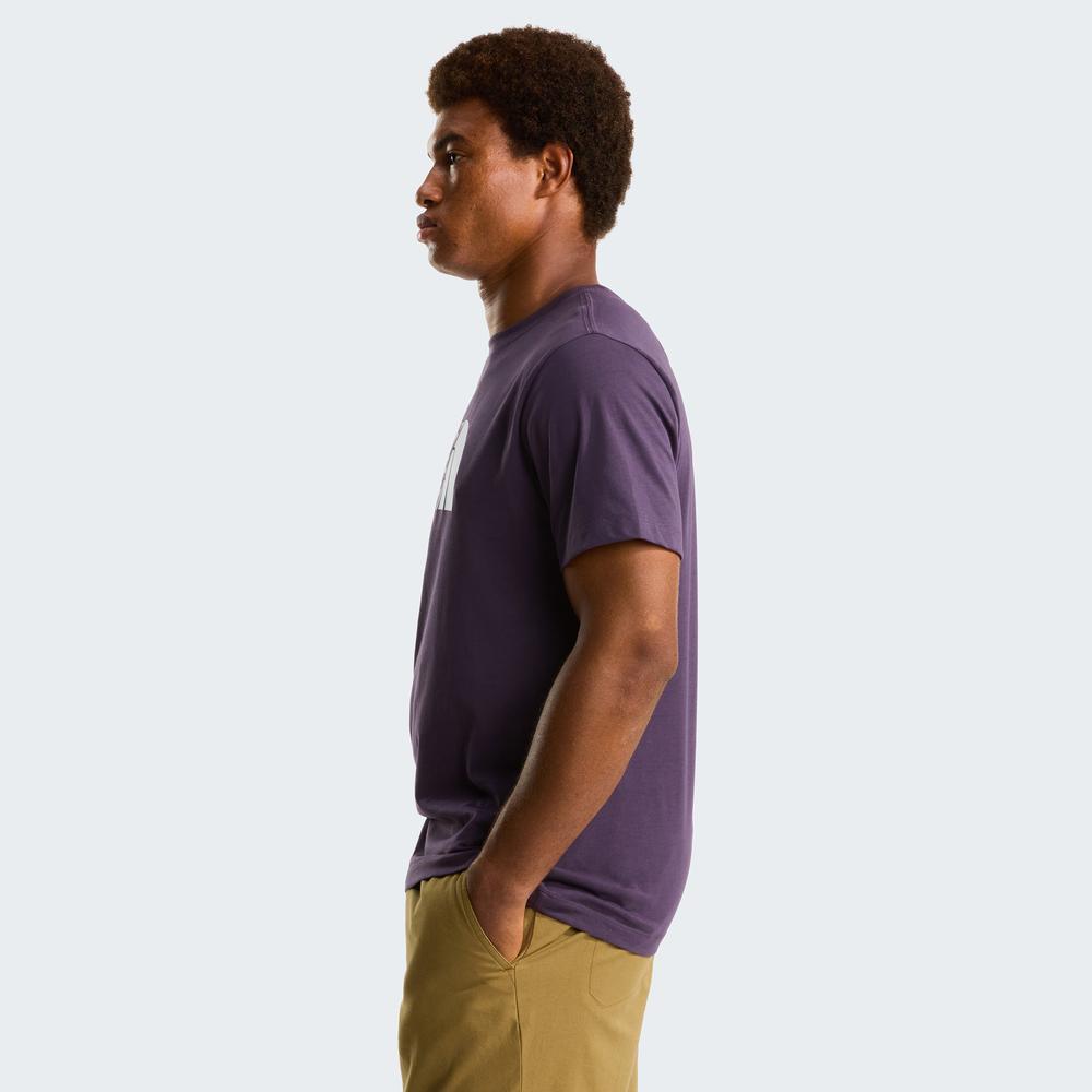 Koszulka męska The North Face Evolution Half Dome 0A8B6JG5O1 - fioletowa