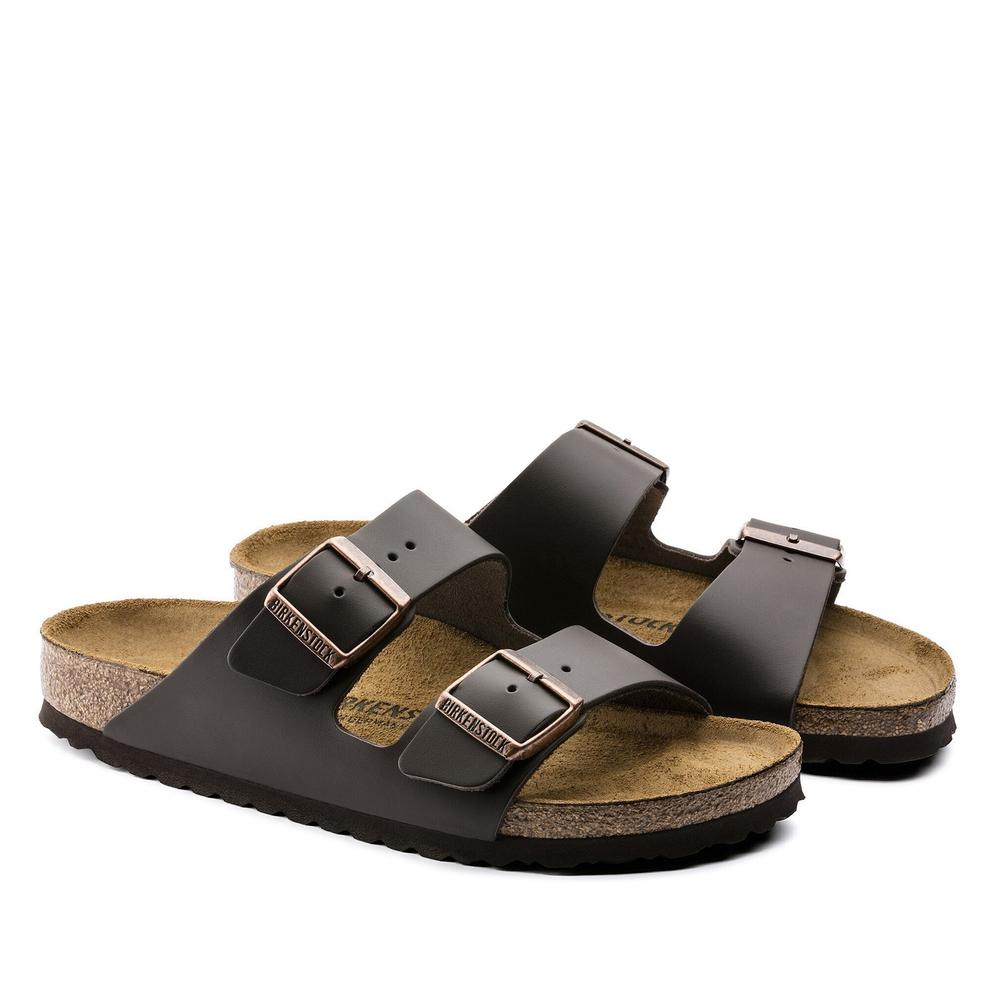 Klapki unisex Birkenstock Arizona 51101 - brązowe