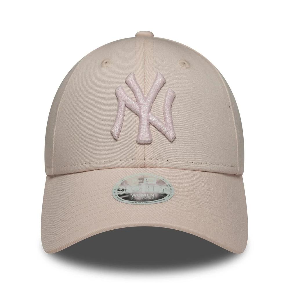 Czapka damska New Era New York Yankees MLB 9FORTY 60771738 - beżowa