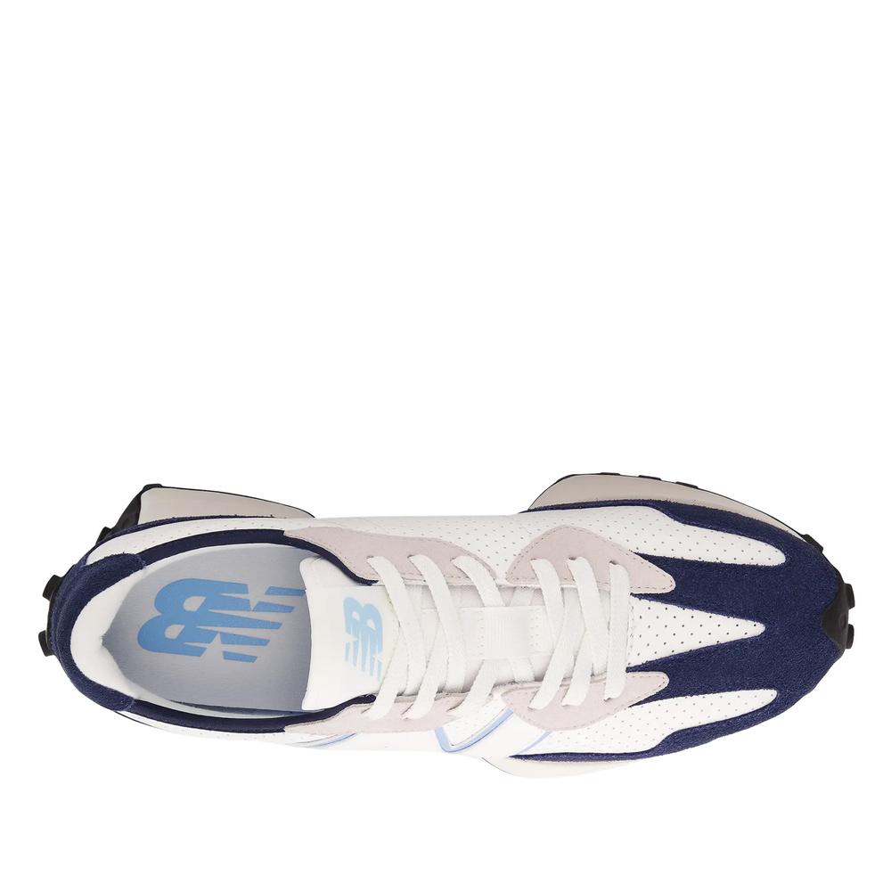 Buty New Balance MS327NF - biało-granatowe