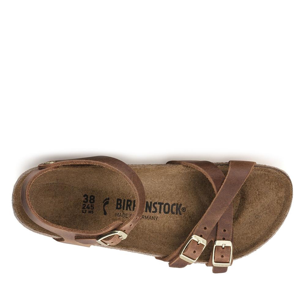 Sandały damskie Birkenstock Kumba 1021509 - brązowe