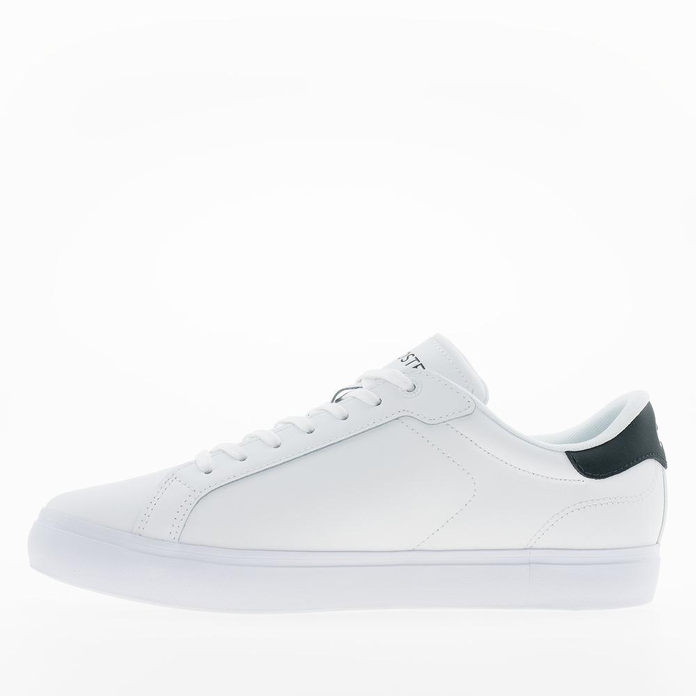 Buty męskie Lacoste Powercourt 125 2 SMA749SMA0081-1R5 - białe