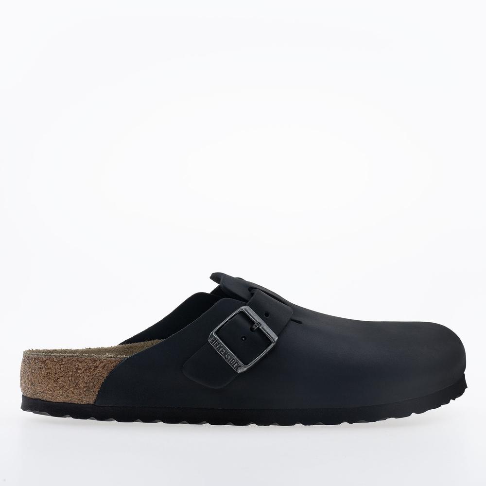 Klapki unisex Birkenstock Boston 59461 - czarne