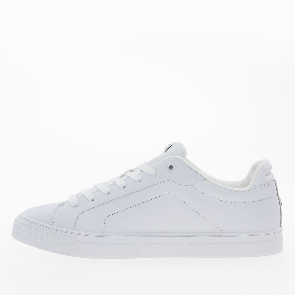 Buty Tommy Hilfiger Icon Court Leather FM0FM05317-YBS - białe